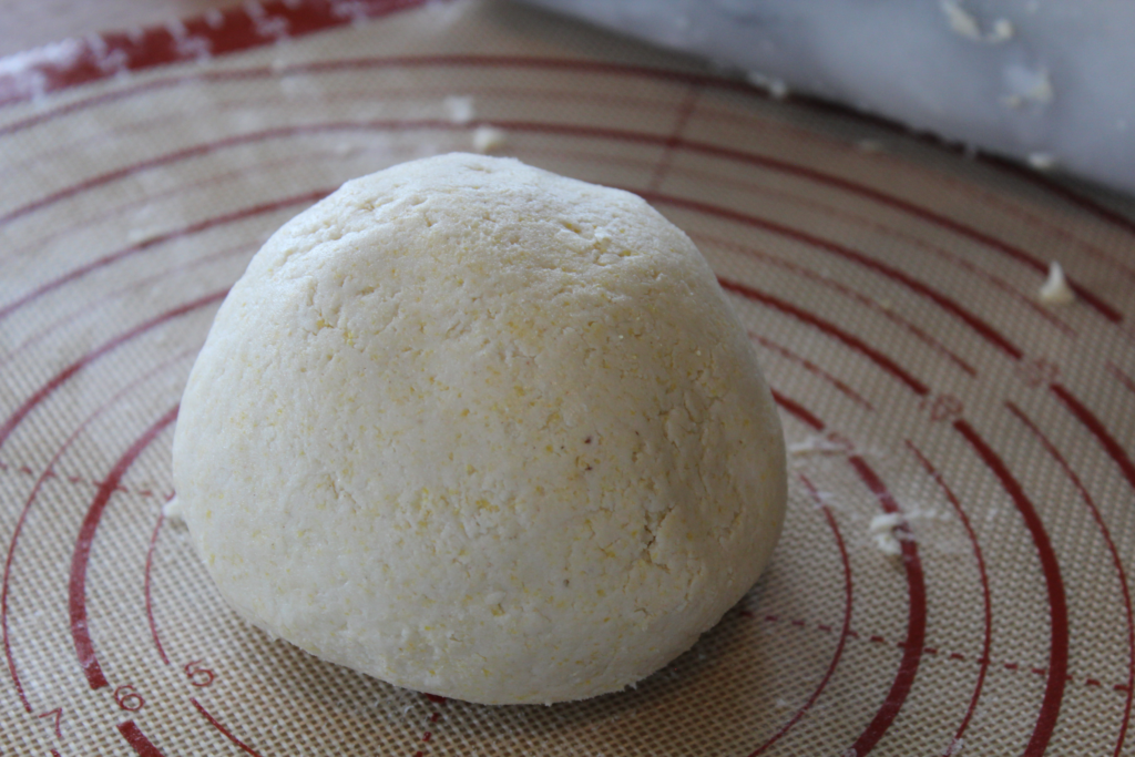 pie dough in a ball
